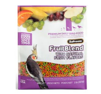 Buy ZuPreem Fruit Blend Premium Food For Medium Bird 900 Gm