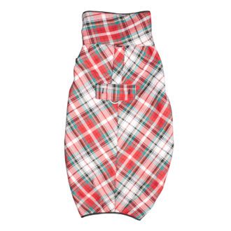 Buy Winter Plaid Design Jacket for Dogs