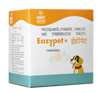 Buy Intas Eazypet Dewormers For Dog & Cat 10 Tablets