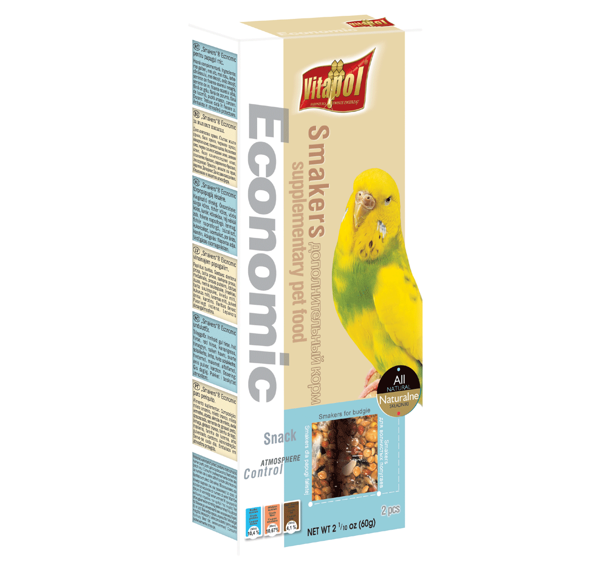 Buy Vitapol Economic Smakers For Budgie 60 gm