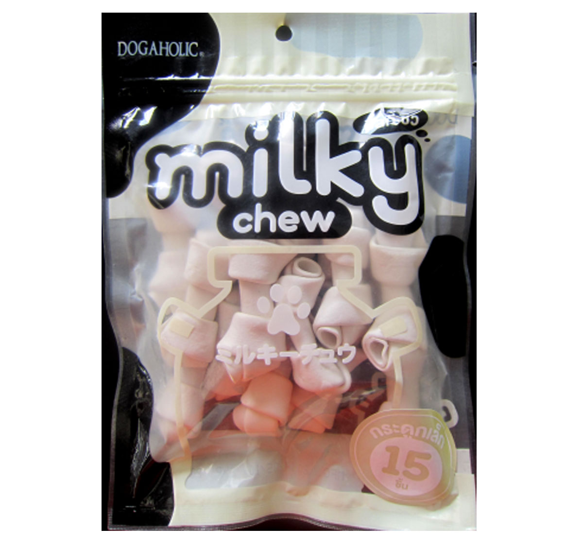 Buy Milky Chew Bone Dog Treat 15 Pieces