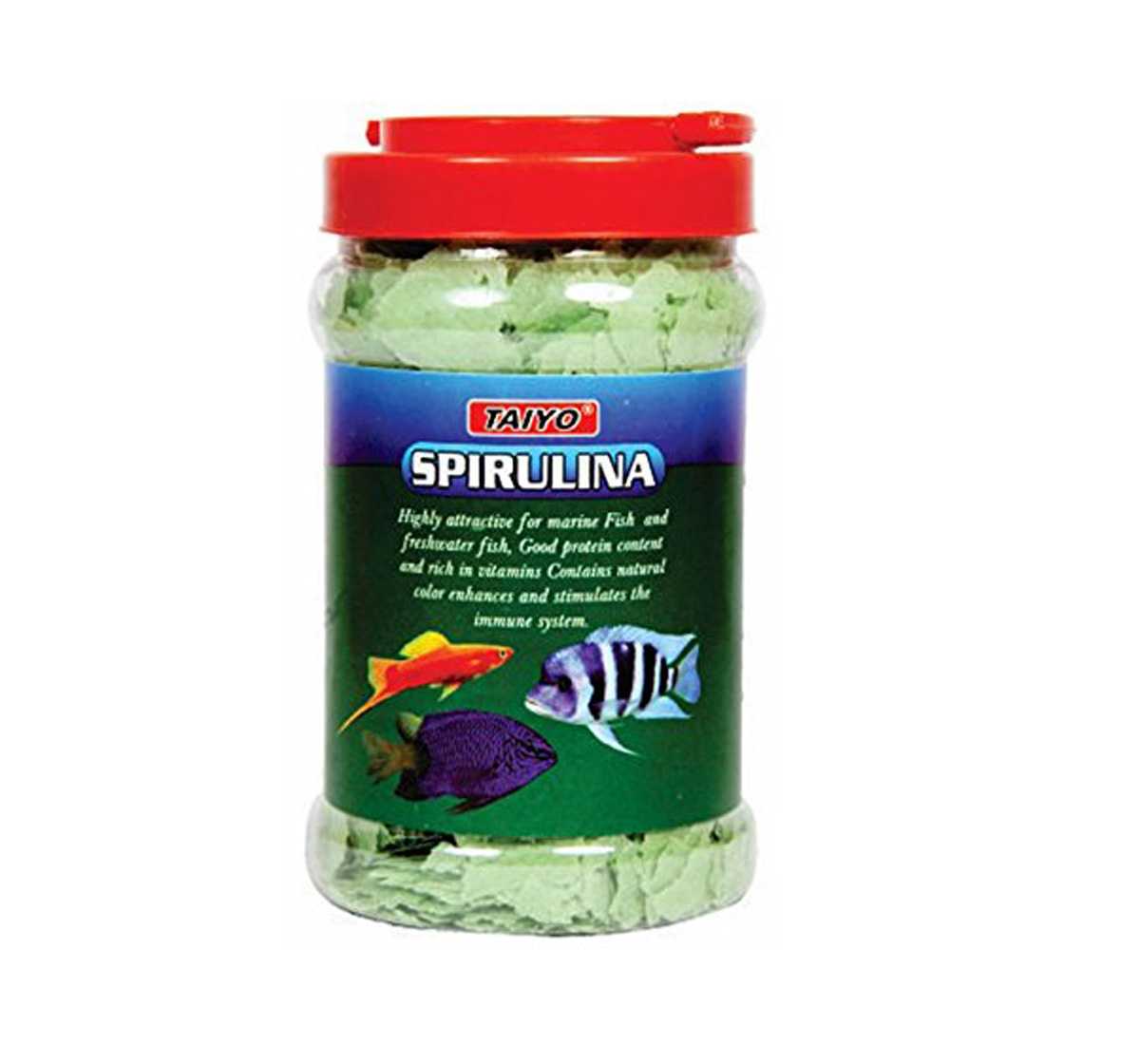 Buy TAIYO Spirulina Flake Fish Food 100 gm