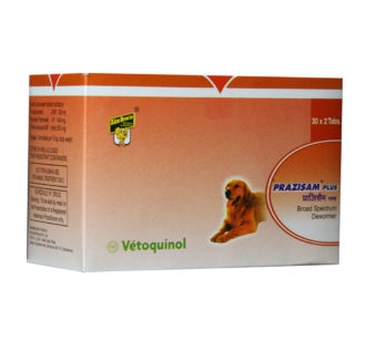 Buy Vetoquinol Prazisam Dewormer 60 Tablets
