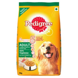 Buy Pedigree Adult Dog Food Vegetarian, 3 kg