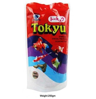 Buy tokyu spirulina special floating type fish food 250gm