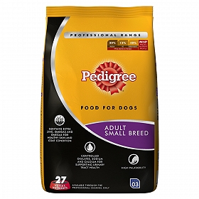 Buy Pedigree Dog Food Adult Small Breed Professional 1.2Kg