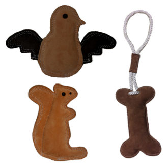 Buy Dog Activity Squeaker Sound Pet Leather Chew Puppy Toys