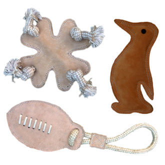 Buy Pet Leather Chew Puppy Squeaker Sound Dog Toys