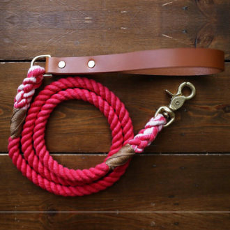Buy Online Cotton Red Rope Dog Leash