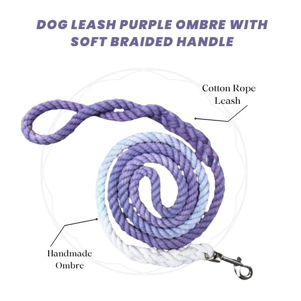 Ombre Cotton Dog Leash
