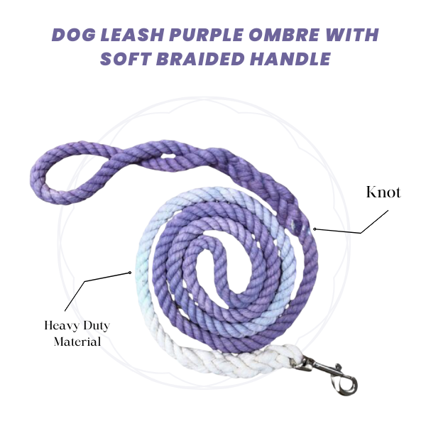 Ombre Cotton Dog Leash