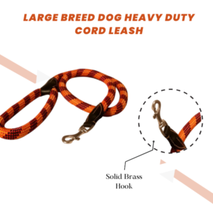 Large Breed Dog Heavy Duty Cord Leash
