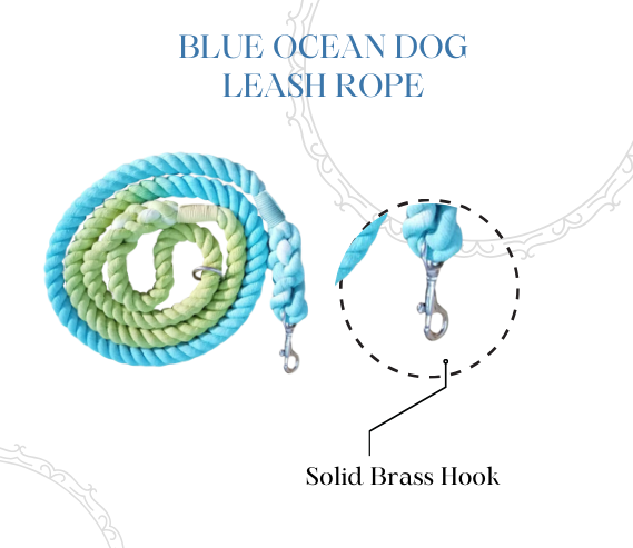 Blue Ocean Dog Leash Rope
