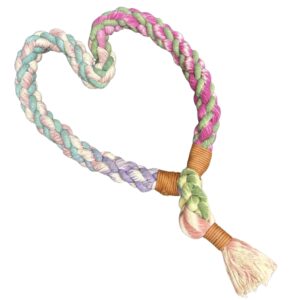 Heart Rope Chewable Dog Toy